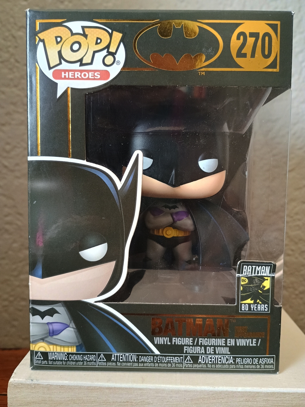 Funko Pop! Heroes Batman #270 Black & Yellow